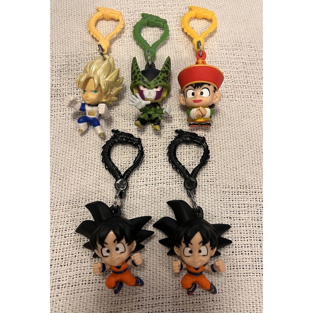 Dragon Ball Z 5 Backpack Hanger Bag Clip Keychain